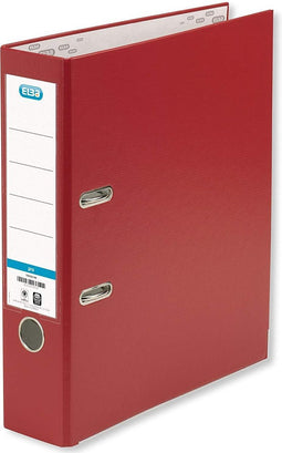 Elba Ordner Smart Pro PP - voordeelpak 5 stuks - rood