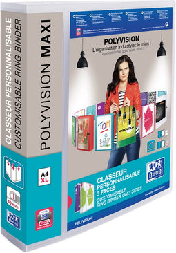 Elba personaliseerbare ringmap Polyvision Maxi rug van 6 cm