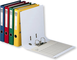 Elba Rado Plast ordner, geel, rug van 5 cm