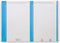Elba ruiterstrook type 8 | vel met 2x27 etiketten | pak van 270 etiketten | blauw
