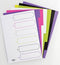 Elba Tabbladen MyColour 6 tabs geassorteerde kleuren