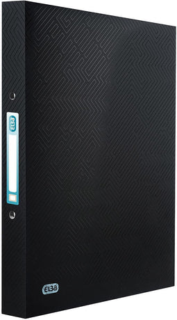 Elba - Urban ringmap | ft A4 | rug van 2 cm | 2 ringen van 15 mm | zwart