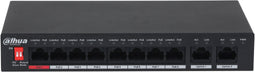 Dahua DH-PFS3010-8ET-96-V2 - Switch - 8x PoE 96W - Zwart