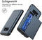 iMoshion Hoesje Geschikt voor Samsung Galaxy S10e Hoesje - Ruimte voor 2 pasjes - iMoshion Backcover met pasjeshouder - Donkerblauw