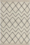 ELDES - Laagpolig vloerkleed - Beige - 160 x 230 cm - Katoen
