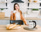 ELDOM Glass kettle LIMEA, 2200 W, capacity 1.7L, LED backlight