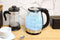 ELDOM Glass kettle LIMEA, 2200 W, capacity 1.7L, LED backlight