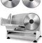 Eldom snijmachine inclusief 2x RVS Snijschijf 19 cm - Dunsnijder - Allessnijder - Snijmachine Voor Thuis