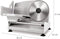Eldom snijmachine inclusief 2x RVS Snijschijf 19 cm - Dunsnijder - Allessnijder - Snijmachine Voor Thuis