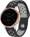 imoshion Siliconen sport bandje - Universeel 18 mm aansluiting - Zwart / Grijs