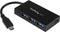 Equip 128956 - USB Hub - 4x USB 3.2 Gen 1 (5Gb/s) - Zwart
