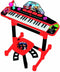 Electric Piano Lady Bug Red