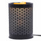 Electrische waxmelter zwarte bloemen