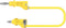 Electro PJP 2117-CD1-200J Meetsnoer Bananenstekker Bananenstekker 2.00 m Geel 1 stuk(s)