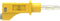 Electro PJP 2117-CD1-200J Meetsnoer Bananenstekker Bananenstekker 2.00 m Geel 1 stuk(s)