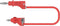 Electro PJP 2117-CD1-200R Meetsnoer Bananenstekker Bananenstekker 2.00 m Rood 1 stuk(s)