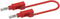 Electro PJP 2217/600V-CD1-100R Meetsnoer Bananenstekker Bananenstekker 1.00 m Rood 1 stuk(s)