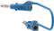 Electro PJP 2217/600V-CD1-200Bl Meetsnoer Bananenstekker Bananenstekker 2.00 m Blauw 1 stuk(s)