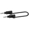 Electro PJP 2217/600V-CD1-200N Meetsnoer Bananenstekker Bananenstekker 2.00 m Zwart 1 stuk(s)
