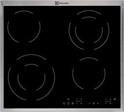Electrolux EHF6342XOK - Keramische kookplaat - Inbouw - Zwart
