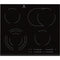 Electrolux EHF6547FXK hob Black Built-in 4 zone(s)
