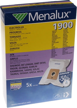 Electrolux S-Bag - Stofzuigerzak - 1900 5 STUKS + 1 FILTER - 9001961276