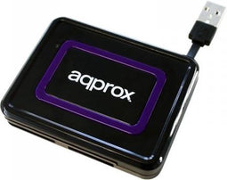 Electronic ID Reader approx! APPCRDNIB USB 2.0 Black