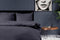 Elegance - Dekbedovertrek - 140x200/220 - Uni - Satijnstreep / Satijn Streep - Hotel Kwaliteit Satin Stripe - Antraciet