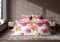 Elegance Dekbedovertrek 140x200/220cm - Bloem - Multi - Eenpersoons - Denier