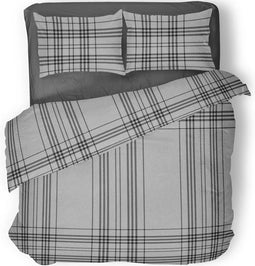 Elegance Dekbedovertrek Denier Dario grey Grijs