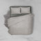 Elegance Dekbedovertrek Embossed Snake - Light Grey - Dekbedovertrek 240x200/220 - Lits Jumeaux - Met 2 Bijpassende Kussenslopen 60x70