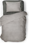 Elegance Dekbedovertrek Embossed Snake - Light Grey - Dekbedovertrek 240x200/220 - Lits Jumeaux - Met 2 Bijpassende Kussenslopen 60x70
