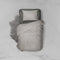 Elegance Dekbedovertrek Embossed Snake - Light Grey - Dekbedovertrek 240x200/220 - Lits Jumeaux - Met 2 Bijpassende Kussenslopen 60x70
