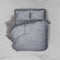 Elegance Dekbedovertrek Embossed Zebra - Anthracite - Dekbedovertrek 140x200/220 - 1 Persoons - Met Bijpassende Kussensloop 60x70