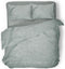 Elegance Dekbedovertrek Embossed Zebra - Green - Dekbedovertrek 240x200/220 - Lits Jumeaux - Met 2 Bijpassende Kussenslopen 60x70