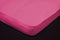 Elegance Topper Hoeslaken Jersey Katoen Stretch - fuchsia 80/90x190/200cm - 1 Persoons