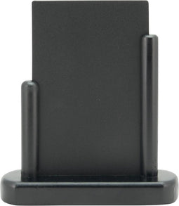 Elegant small table chalk board - Wood with lacquered black finish - 10x15cm