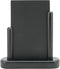 Elegant small table chalk board - Wood with lacquered black finish - 10x15cm