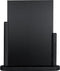 Elegant small table chalk board - Wood with lacquered black finish - 10x15cm