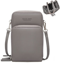 Elegante Dames Crossbody - Telefoontas - Compact en Waterdicht met Meerdere Vakken