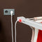 Elektrisch kledingroede Dryak InnovaGoods | elektrisch kledingdroogrek | Verwarmd wasrek | Droogrekken inklapbaar 8 Stangen | 120 W verwarmd wasrek