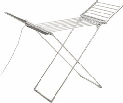 Elektrisch kledingroede met Vleugels Drywing InnovaGoods | Elektrisch kledingdroogrek | Verwarmd wasrek | Droogrekken inklapbaar 20 Stangen