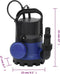Elektrische afvalwater tuinpomp 400 Watt