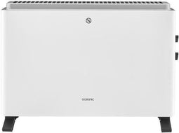 Elektrische convectorkachel 2000W OCEANIC - 3 vermogens - Mobiel - Wit