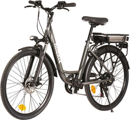 Elektrische Fiets Nilox J5 PLUS Grijs 346 w 9600 mAh 26"