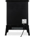 Elektrische haard Torino met open vlameffect 2000 Watt - Zwart