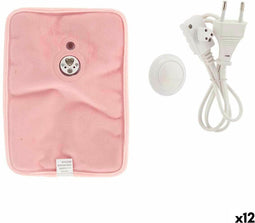 Elektrische Kruik Handen Roze Plastic 380 W Fluweel (12 Stuks)