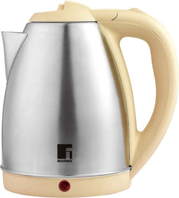 Elektrische waterkoker met ledverlichting Bergner Geel Roestvrij staal 1850 W 1,8 L