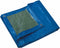 ELEM - Afdekzeil - 10x15M - 120 gram de M2 - Met metalen ringen - Versterkte hoeken - Wasbaar - Kleur blauw