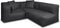 Feel Furniture - Binnen & Buiten bank - Odin - 3 persoonsbank - Zwart